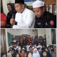 Semangat Berbagi, Laskar Ronggolawe Nusantara Santuni Anak Yatim dan Piatu