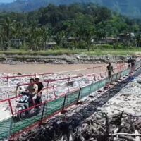 Kasad Launching 11 Jembatan Gantung di Aceh, Bagian dari 218 Jembatan yang Rampung Dibangun TNI