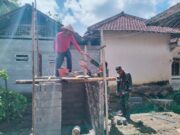 Bangun Sanitasi Babinsa Kerjen Bersama Warga, Wujud Nyata Pencegahan Penyakit