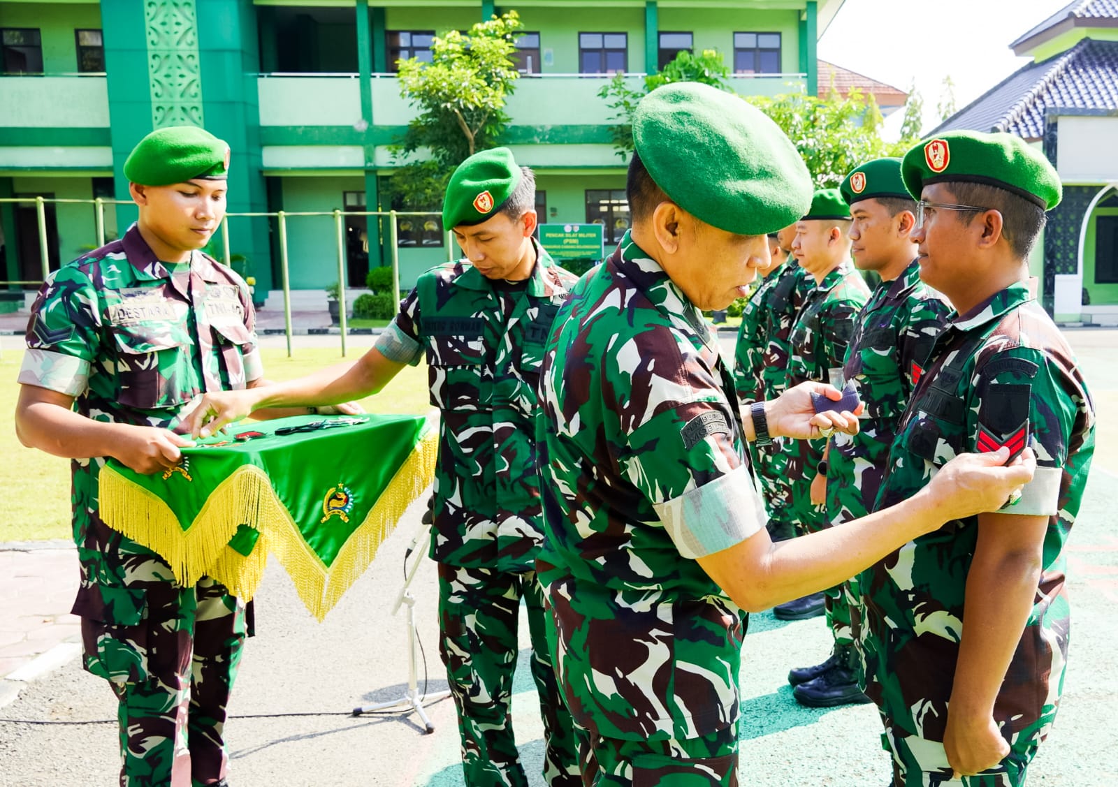 Periode 1 April 2026, 52 Prajurit Kodim Bojonegoro Naik Pangkat