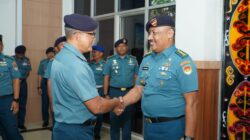 Komandan Kodaeral XIV Sorong Terima Laporan Kenaikan Kenaikan Pangkat 27 Perwira