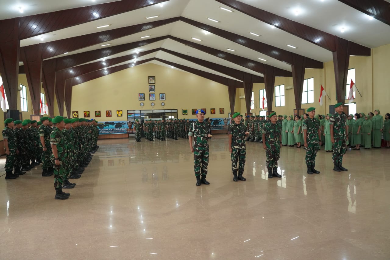 Naik Pangkat Wujud Kehormatan dan Kepercayaan Negara atas Kerja Keras Prajurit