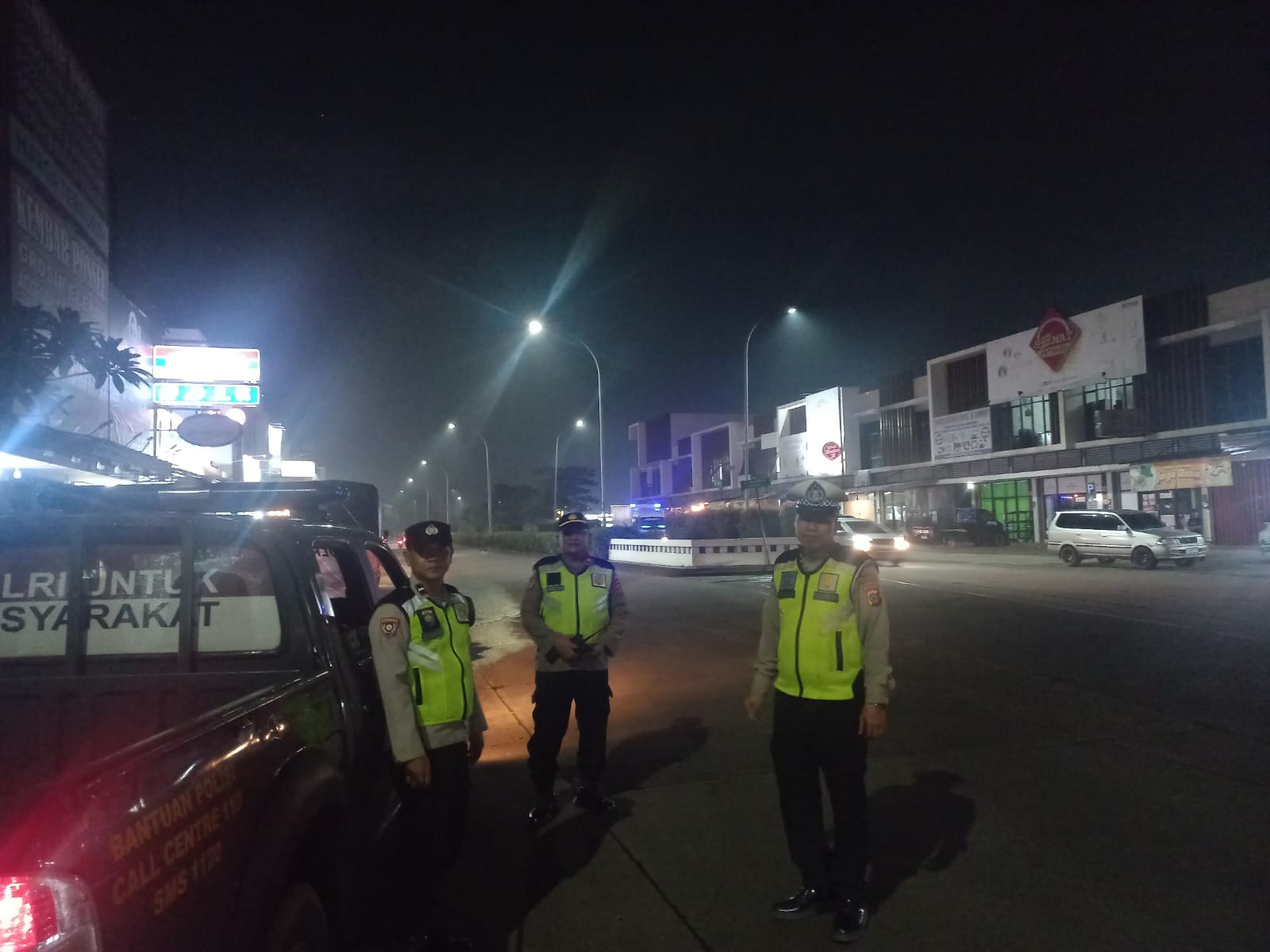 IPTU Rusandi Pimpin KRYD Malam Hari, Antisipasi Kriminalitas di Cikupa