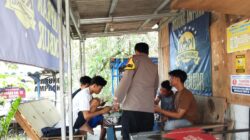 Bhabinkamtibmas Sambang Warung Bhabinkamtibmas, Serap Aspirasi Warga Bitung Jaya
