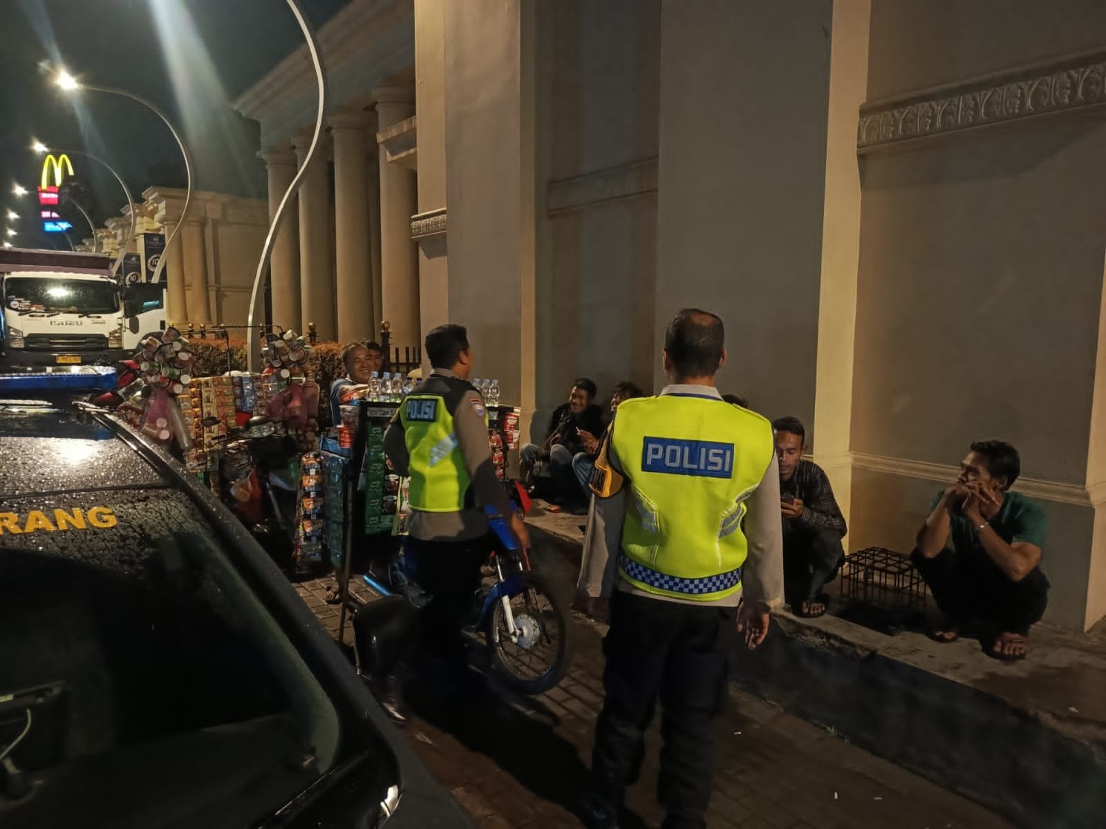 Polsek Cikupa Gelar Ops Cipkon KRYD, Patroli Mobile Antisipasi Gangguan Kamtibmas