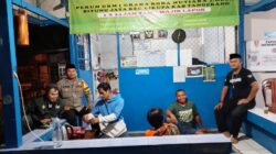 Aiptu Tri Iskandar Bhabinkamtibmas Hadiri Ronda Siskamling Bersama Warga Bitung Jaya