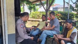 Bripka S. Hamdi Bhabinkamtibmas Sambangi Warga Taman Puspita Citra Raya, Sampaikan Himbauan Kamtibmas