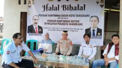 Halal Bihalal Pokdar Kamtibmas Se-Wilayah Polresta Tangerang Digelar di Bitung Jaya