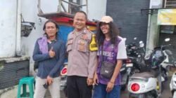 Bhabinkamtibmas Desa Cikupa Laksanakan Program Poliran di Pasar Desa Cikupa