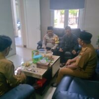Aipda Budiansyah Sambangi Kades Pasir Jaya, Perkuat Sinergitas Kamtibmas