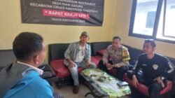 Aipda Dieko A Jalin Silaturahmi Bersama Ketua LPM dan Warga Pasir Gadung