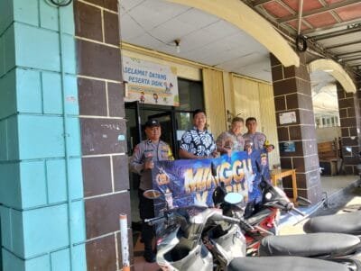 Polsek Cikupa Amankan Ibadah Minggu Kasih, Umat Beribadah Aman dan Khidmat