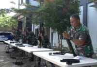 Tingkatkan Profesionalisme Prajurit, Kodaeral XIV Sorong Gelar Latihan Uji Terampil Glagaspur Tingkat I dan II (P1-P2)