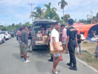 Pengawalan Maksimal, TNI-Polri Pastikan Bantuan Tiba di Pengungsian Sibenpopo