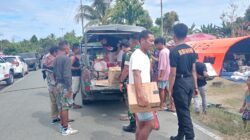 Pengawalan Maksimal, TNI-Polri Pastikan Bantuan Tiba di Pengungsian Sibenpopo