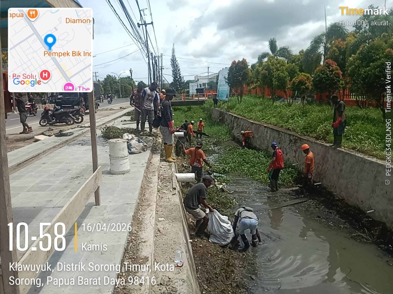 Pemkot Sorong Genjot Program Kebersihan Demi Lingkungan Sehat: Langkah Nyata Wujudkan Kota Bersih dan Nyaman