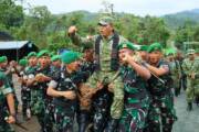 Yon TP 866 Digembleng Keras, Pangdam: Lahirkan Prajurit Petarung Penjaga Negeri