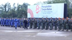 Komandan Lanud Sultan Hasanuddin Pimpin Upacara Peringatan HUT ke-80 TNI Angkatan Udara