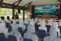 Lewat TMMD Ke-128, Kodim 0908/Bontang Gelar Sosialisasi Rekrutmen TNI bagi Pelajar