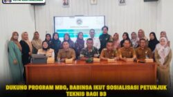 Dukung Program MBG, Babinsa Ikut Sosialisasi Petunjuk Teknis bagi B3