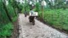 Warga Brabe Tersenyum Lewati Jalan Paving TMMD Ke-128, Tak Lagi Becek dan Berlumpur