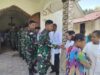 Iman dan Kerohanian Terjaga, Anggota Satgas TMMD ke-128 Kodim 1801/Manokwari Laksanakan Ibadah Minggu Bersama Warga