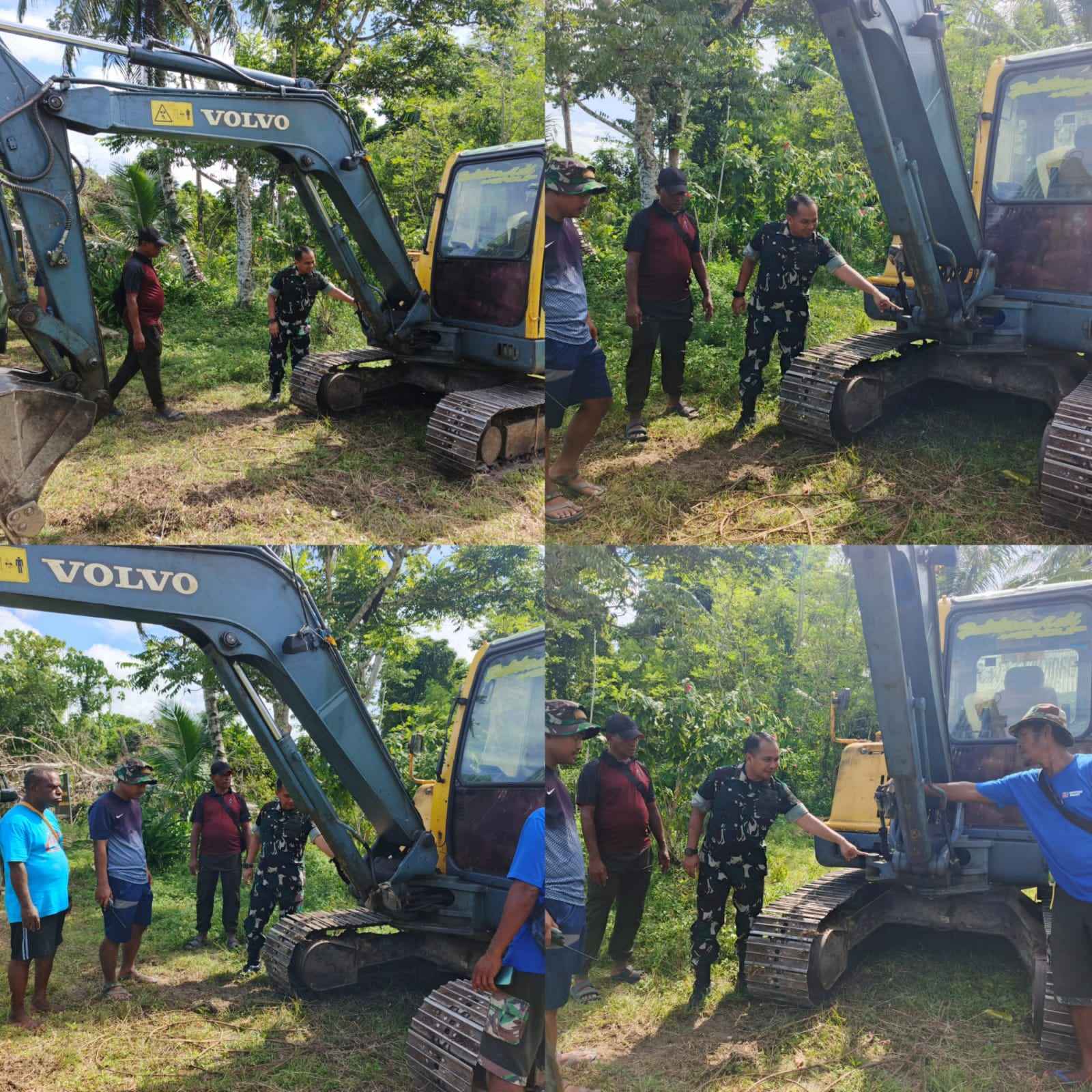 IMG-20260512-WA0017 Dandim 1801/Manokwari Cek Kelayakan Alat Berat di Lokasi TMMD Ke-128