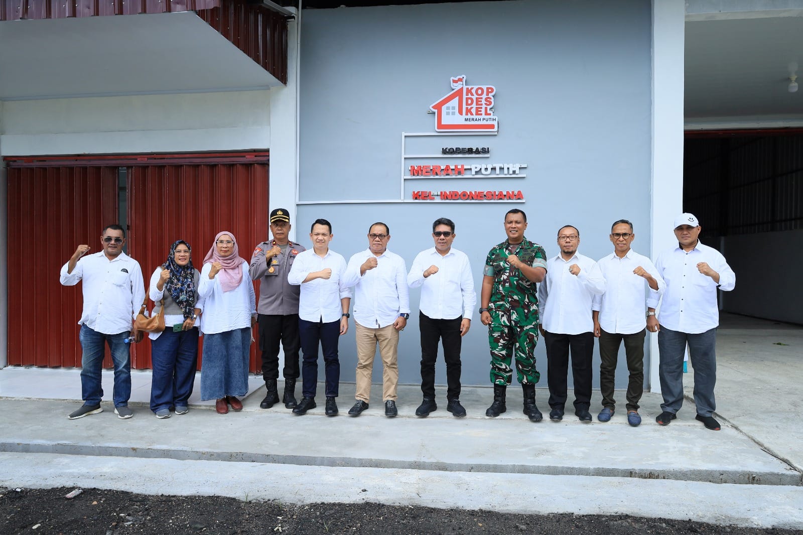Dandim 1505/Tidore Bersama Forkopimda Hadiri Peresmian KDKMP Oleh Presiden Republik Indonesia