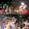 Malam Minggu, Satgas TMMD Ke-128 Kodim 1801/Manokwari Nonton Bersama Anak-Anak Kampung Tanah Rubuh