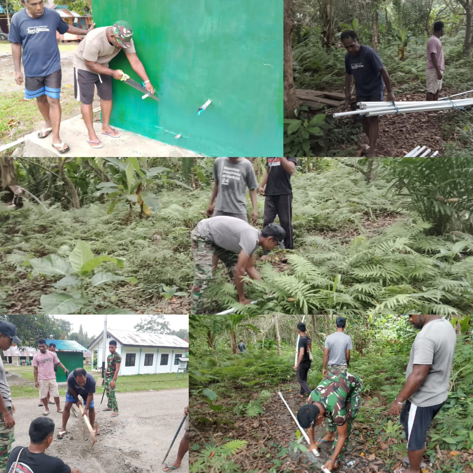 IMG-20260518-WA0020 Pipanisasi Tmmd Ke-128, Satgas Kodim 1801/Manokwari Alirkan Air Bersih Ke Kampung Asai