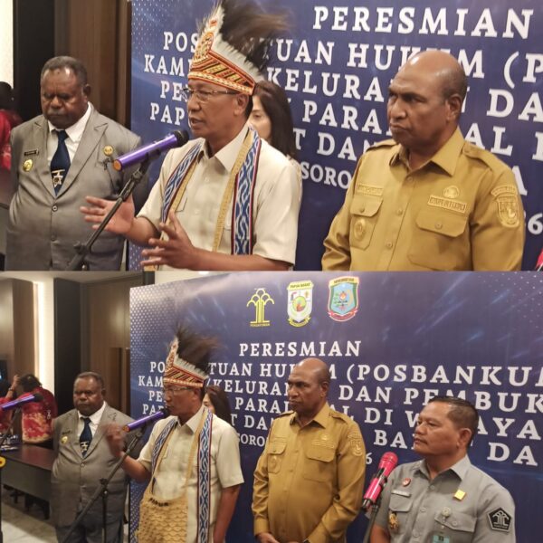 IMG-20260518-WA0035 Dorong Penyelesaian Sengketa Berbasis Kearifan Lokal, Mentri Hukum RI Resmikan Posbankum Se-PBD dan PB