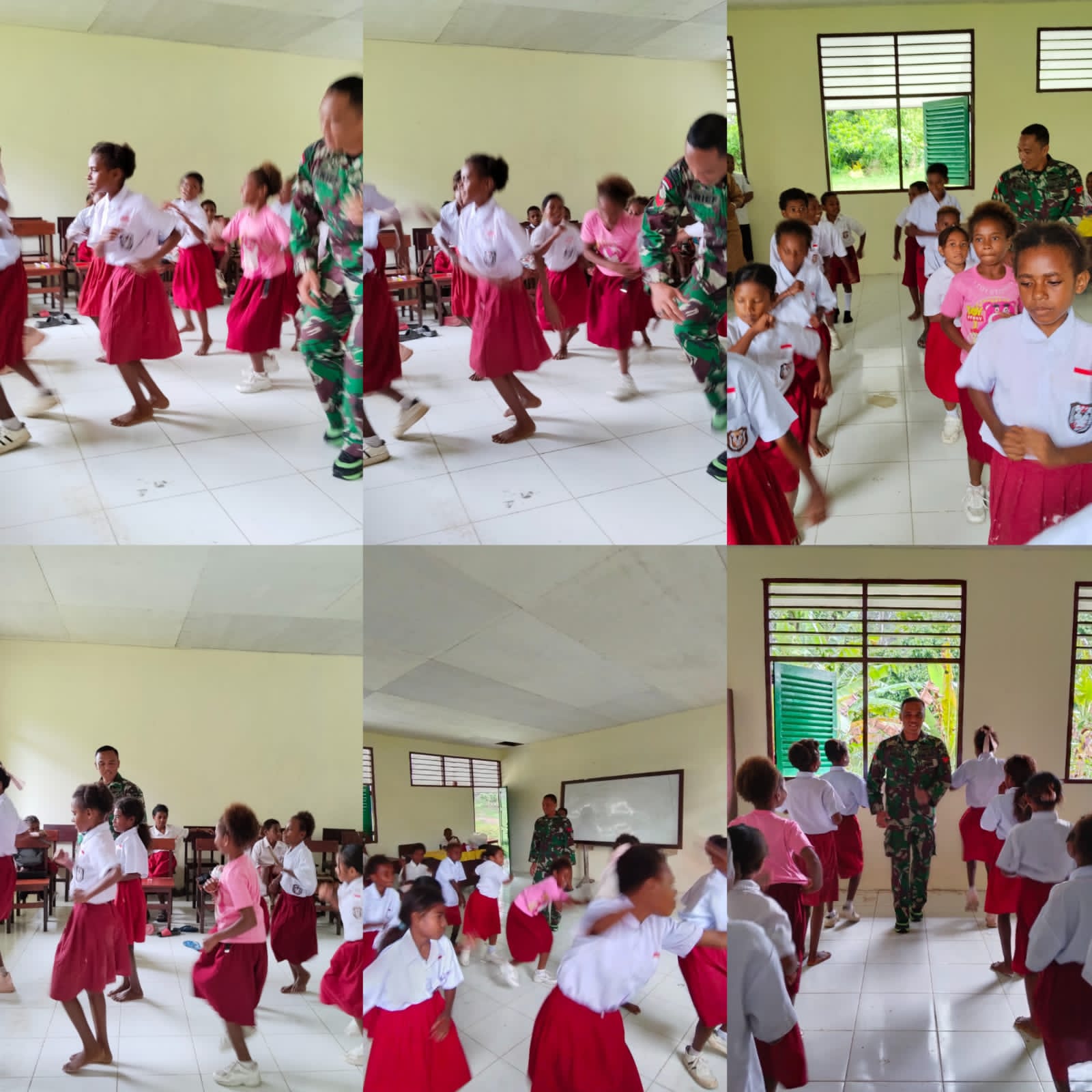 IMG-20260519-WA0038 Koptu Arif Latih Tarian Yospan Anak SD Inpres 62 Asai dalam Kegiatan TMMD ke-128 Kodim 1801/Manokwari