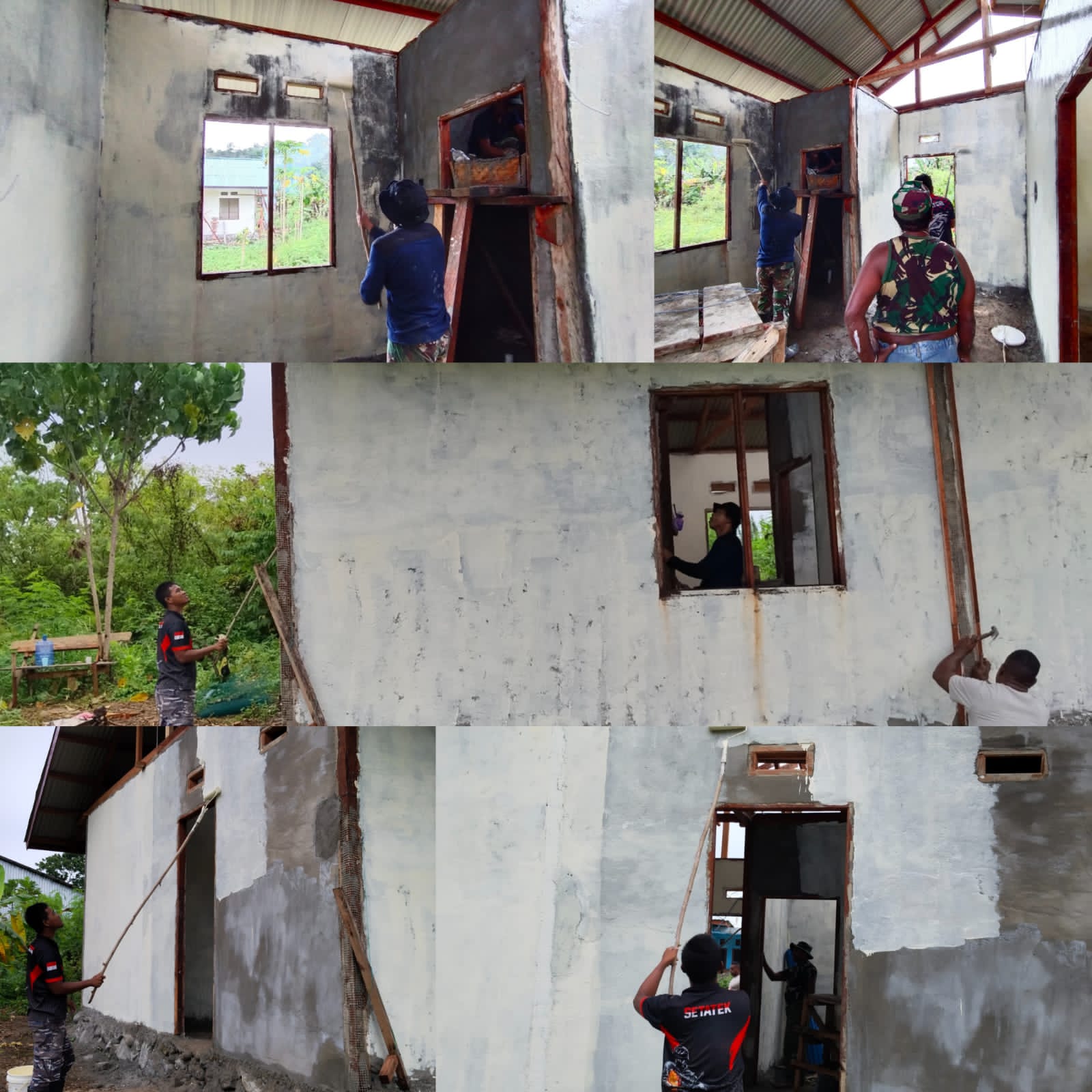 IMG-20260519-WA0039 Satgas TMMD Ke-128 Kodim 1801/Manokwari Laksanakan Pengecatan RTLH di Kampung Tanah Rubuh