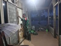 Peduli Warga Binaan, Babinsa Kodim 1505/Tidore Turun ke Lokasi Banjir