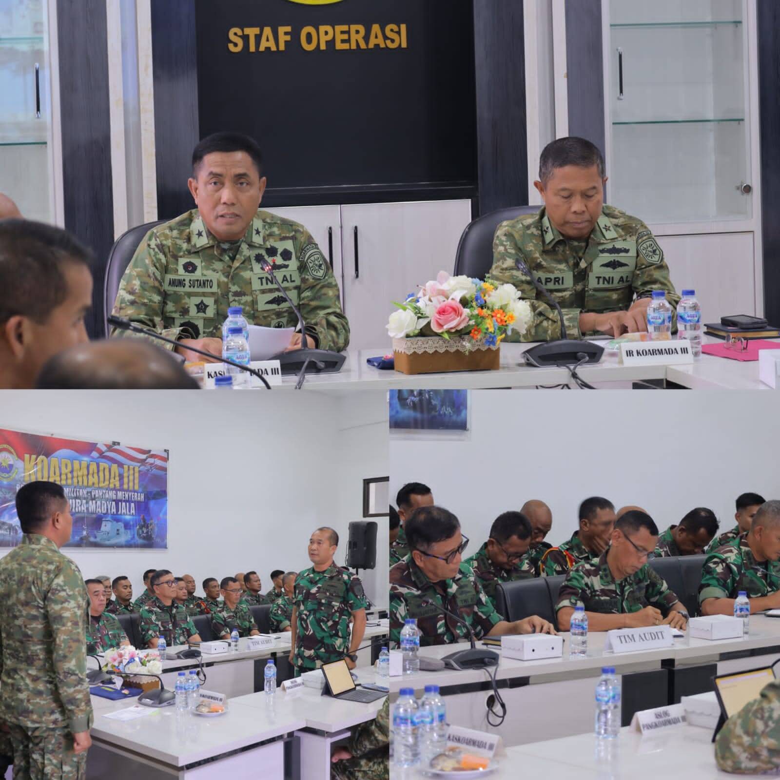 IMG-20260521-WA0110 Koarmada III Melaksanakan Taklimat Awal Audit Kinerja Internal