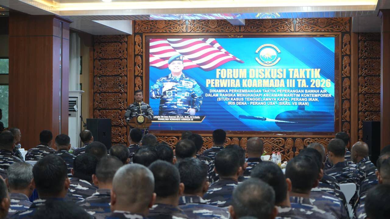 IMG-20260522-WA0036 Koarmada III Gelar Diskusi Taktik Peperangan Bawah Air, Bahas Dinamika Ancaman Maritim Modern
