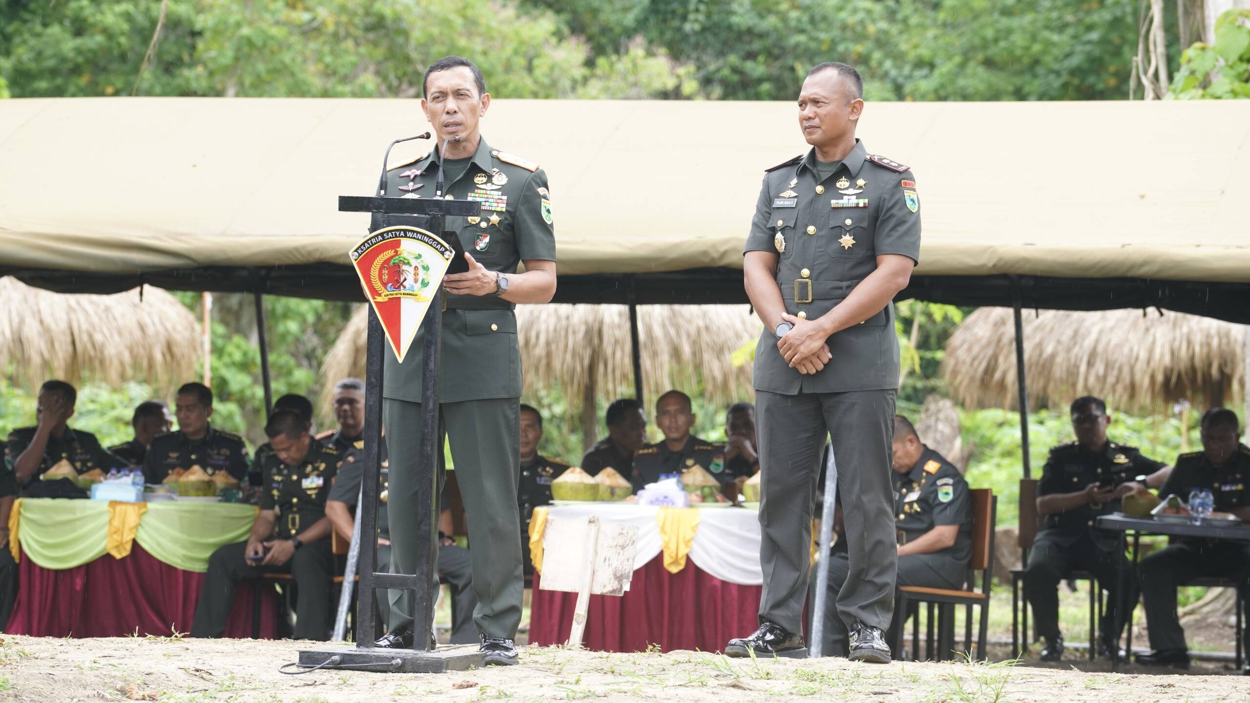 Pangdam XVIII/Kasuari Resmikan Lapangan Tembak dan Daerah Latihan Tempur Yonif TP 805/KSW: Kobarkan Semangat Prajurit Tangguh yang Profesional