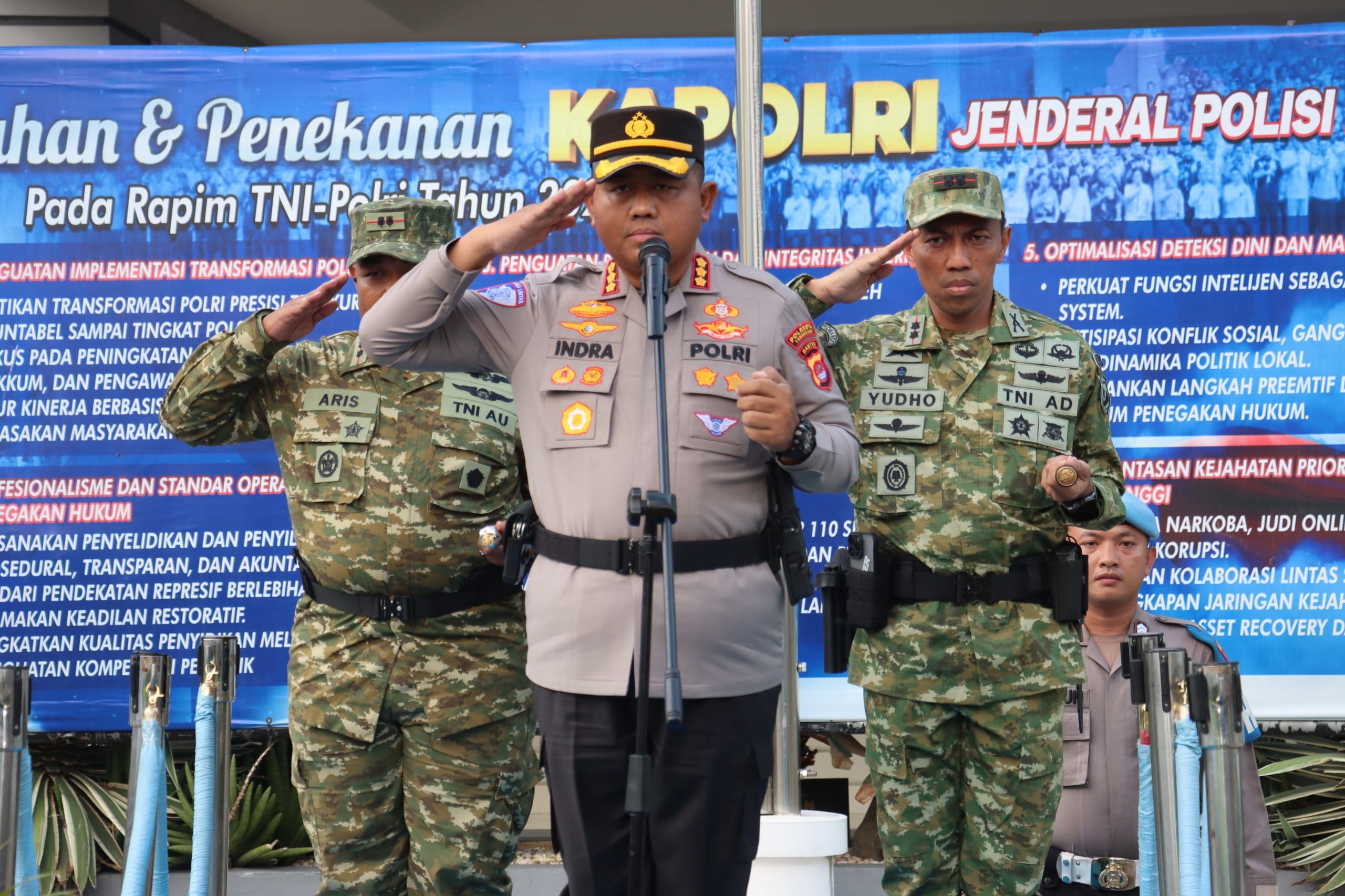 Amankan Malam Takbir, Polresta Tangerang dan Forkopimda Gelar Apel dan Patroli Skala Besar