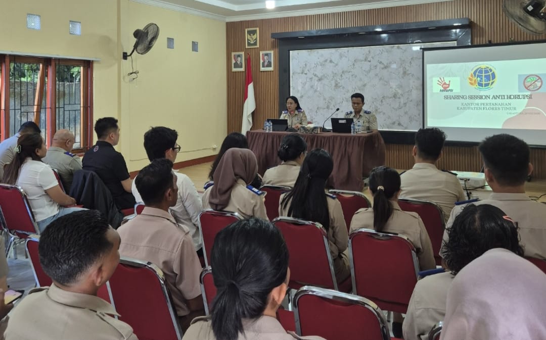 Oplus_131072 BPN Flores Timur Tegaskan Komitmen Anti Korupsi