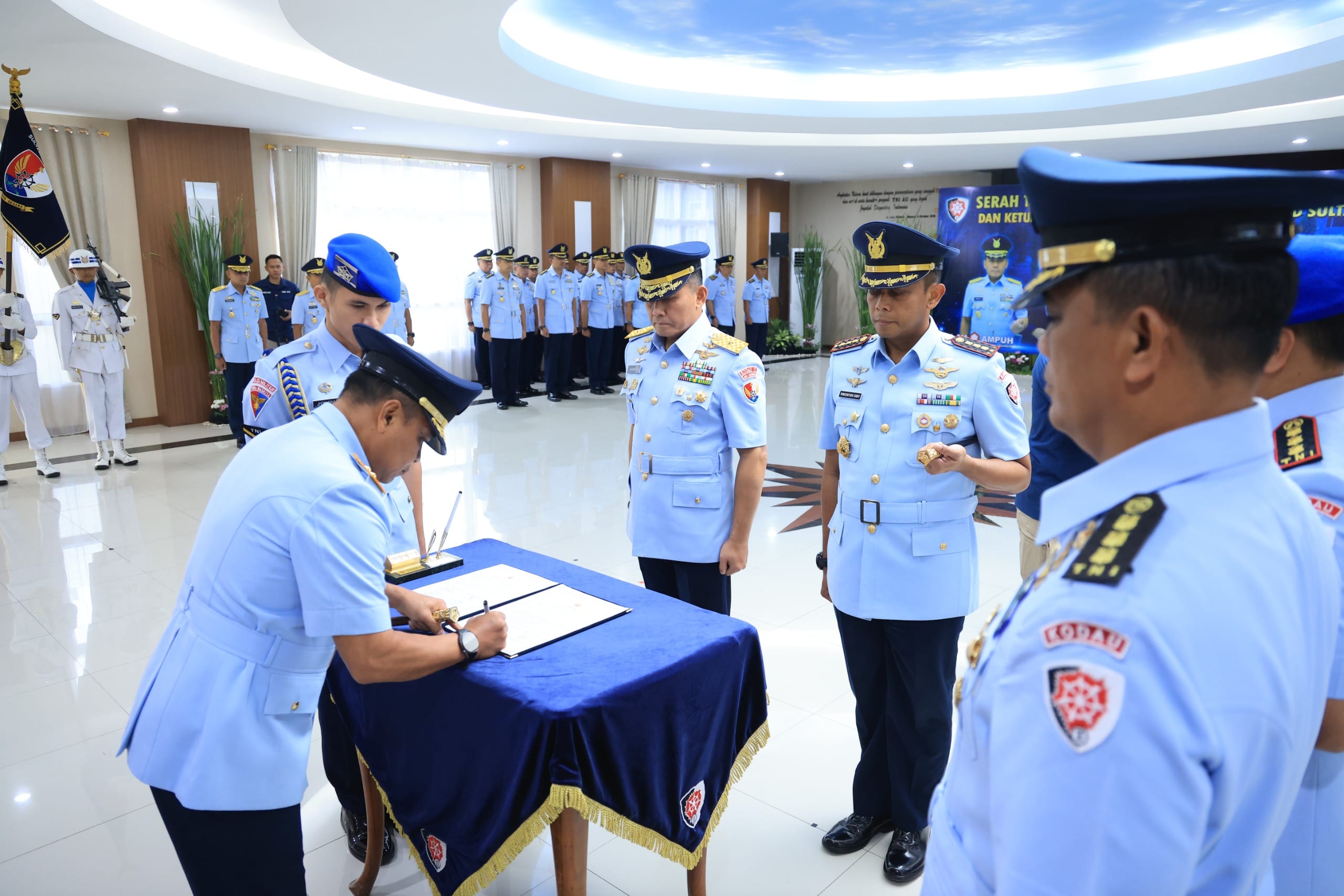 Kolonel Pnb Vincentius Endy Hadi Putra Resmi Jabat Danlanud Sultan Hasanuddin