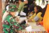 Bakti Kesehatan TMMD Ke-128 Kodim 0908/Bontang, Warga Antusias Ikuti Donor Darah Dan Pengobatan Gratis