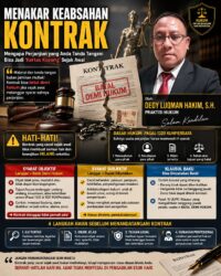 Tanda Tangan Sudah, Materai Lengkap, Tapi Tetap Batal: Membongkar Mitos Besar di Balik Keabsahan Kontrak Analisis Praktisi Hukum Dedy Luqman Hakim, S.H.