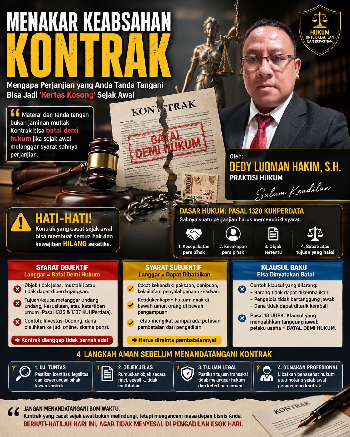 file_00000000c4d07208b29d9e8c56cbbf15 Tanda Tangan Sudah, Materai Lengkap, Tapi Tetap Batal: Membongkar Mitos Besar di Balik Keabsahan Kontrak Analisis Praktisi Hukum Dedy Luqman Hakim, S.H.