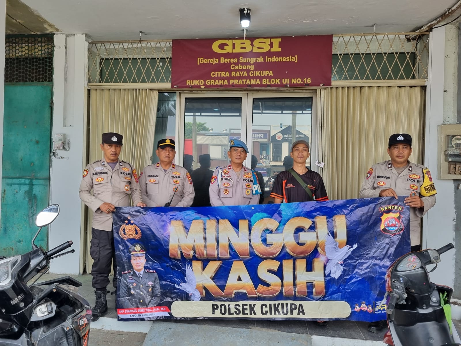IMG-20260601-WA0008 Polsek Cikupa Amankan Ibadah Minggu Kasih, Wujudkan Rasa Aman bagi Jemaat Kristiani