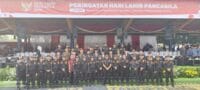 Senkom Mitra Polri Kota Tangerang Hadiri Upacara Peringatan Hari Lahir Pancasila di Lapangan Ahmad Yani