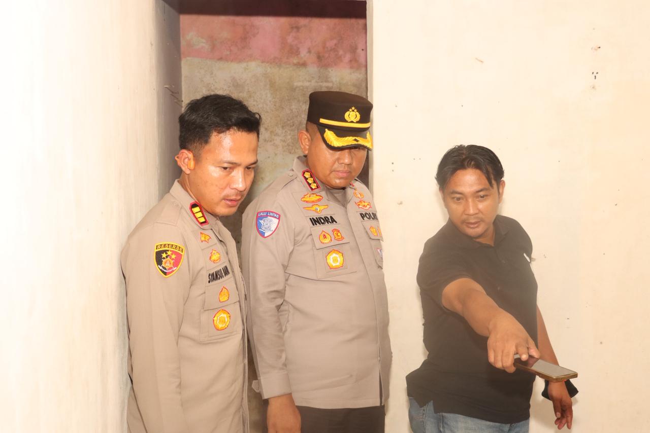 Kapolresta Tangerang Cek TKP Mayat Tukang Cilok di Cikupa
