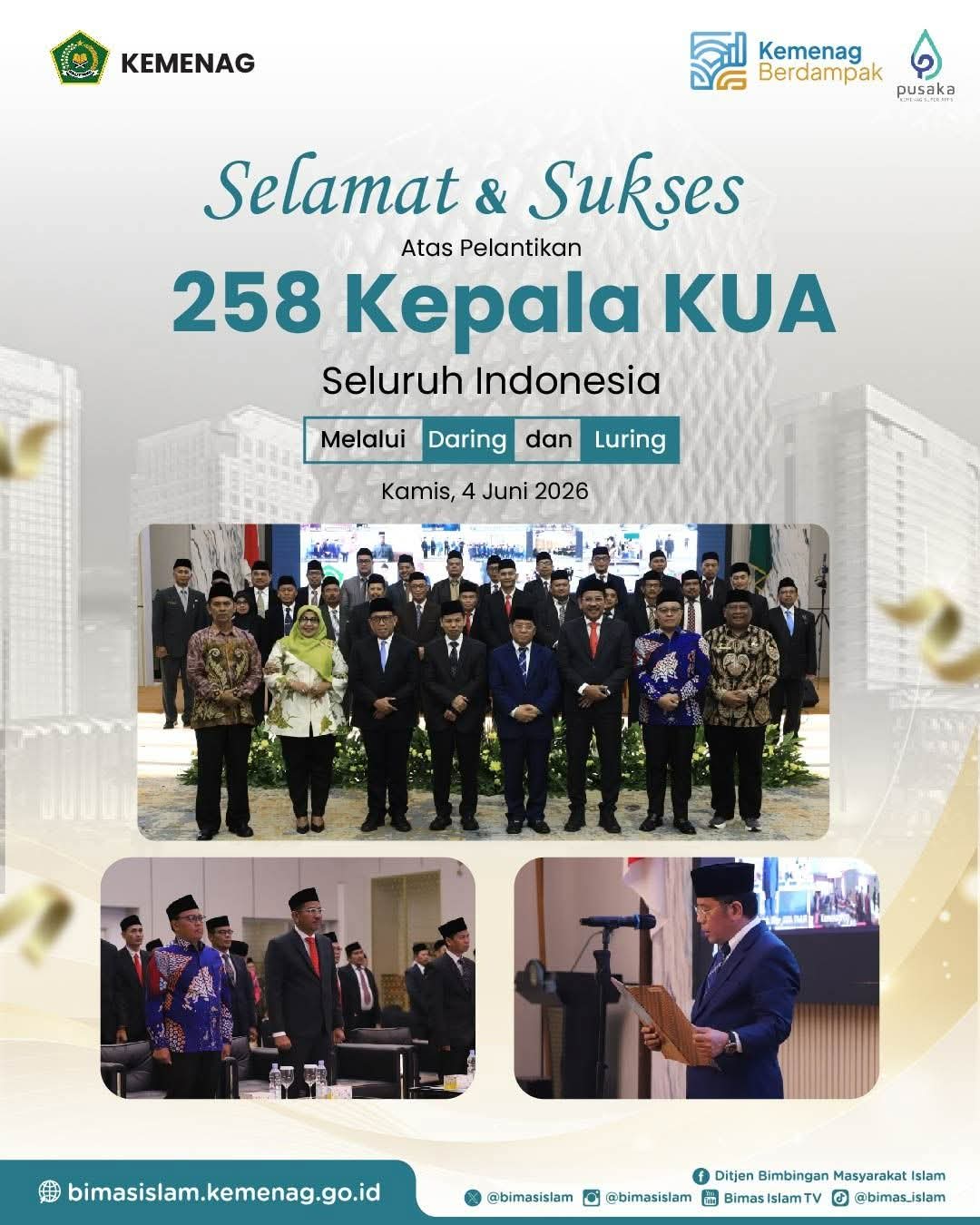 Era Baru Layanan Keagamaan, Perempuan Kini Memimpin KUA di Seluruh Indonesia