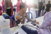 Polres Probolinggo Kota Gelar Khitan Gratis dan Donor Darah Sambut Hari Bhayangkara ke-80