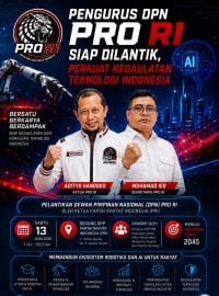 Pelantikan DPN PRO RI Jadi Momentum Konsolidasi Nasional Robotika dan AI untuk Rakyat Indonesia