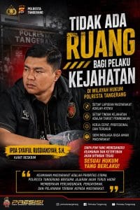 Tak Main-Main, IPDA Syaiful Rusdiansyah Pastikan Penjahat Berhadapan dengan Hukum